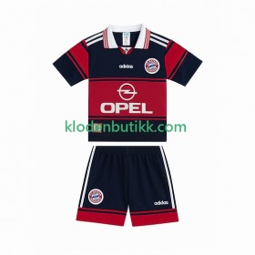 Bayern München 1999 Barn Retro Hjemme Fotballdrakt 1997 Kortermet